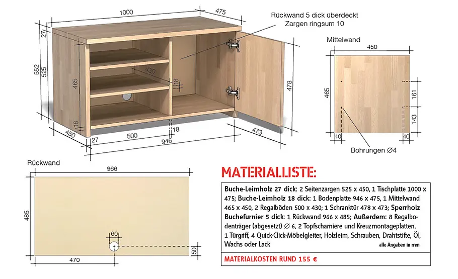 TV-Schrank