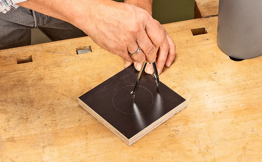 Leuchte aus Kreativbeton basteln