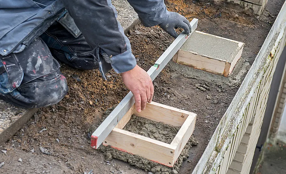 Löcher in Fertigbeton bohren