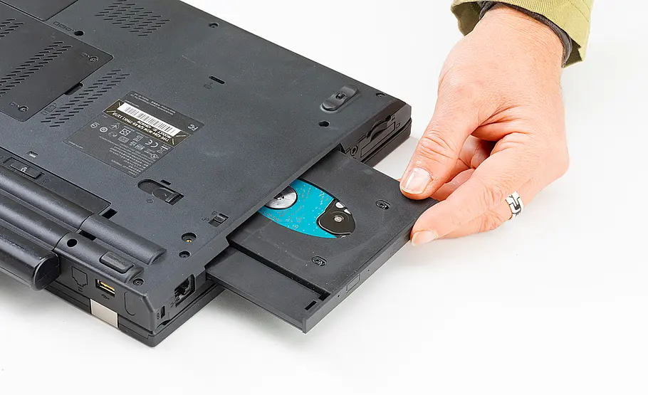 DVD-Laufwerk durch Laptop Festplatte ersetzen