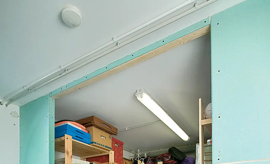 Trennwand mit Leichtbauplatten