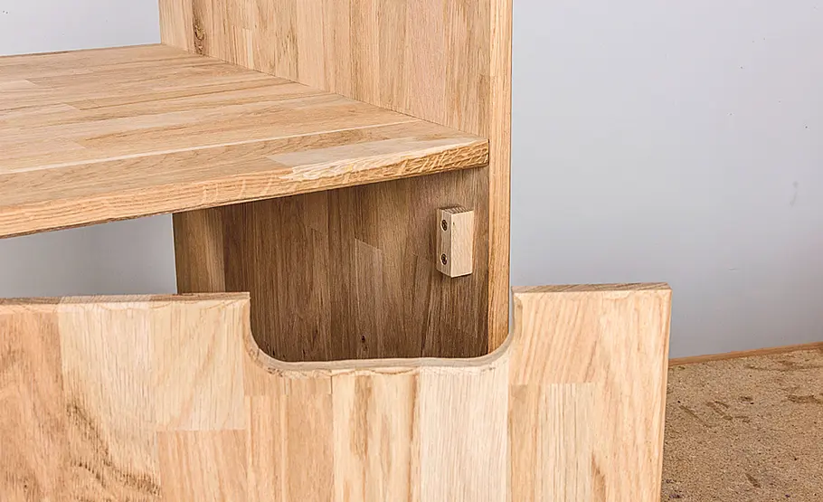 Treppenschrank bauen
