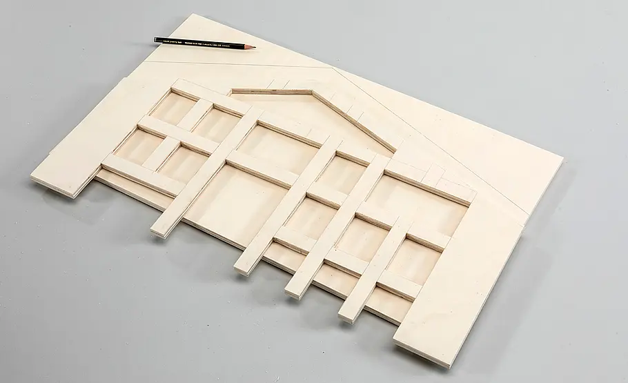 Anleitung Adventskalender-Haus