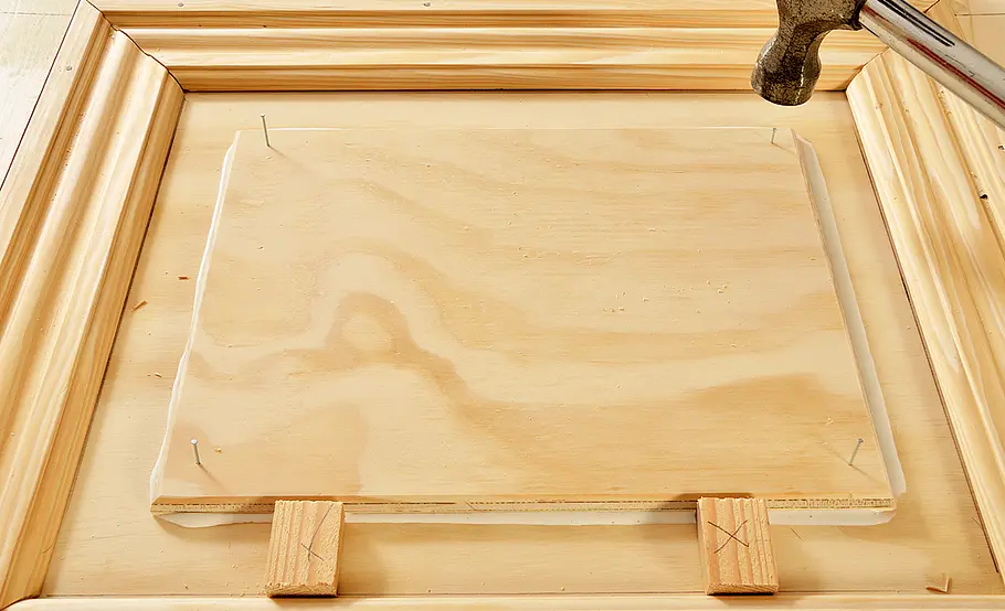 Haustür aus Holz bauen