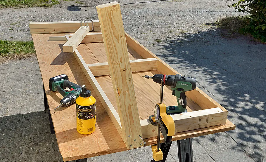 Gartenschaukel bauen