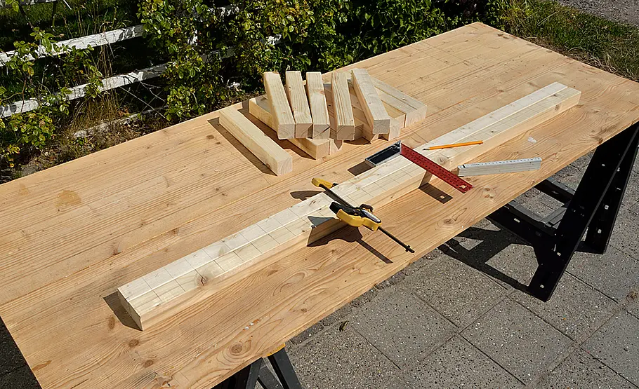 Gartenschaukel bauen