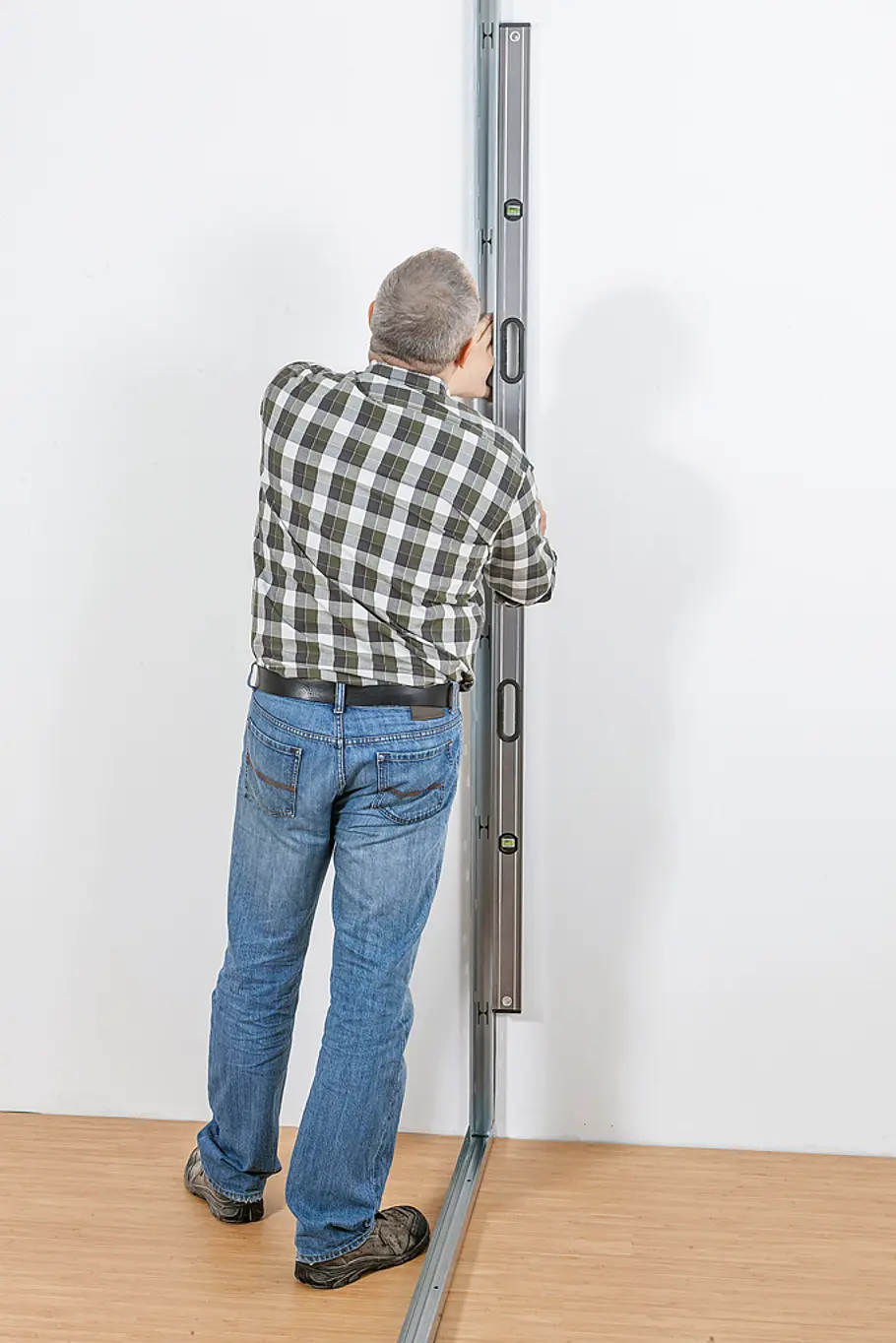 Raumteiler-Trennwand bauen