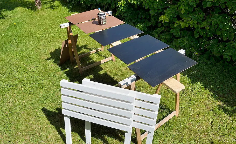 Sechseckiges Tischbeet bauen