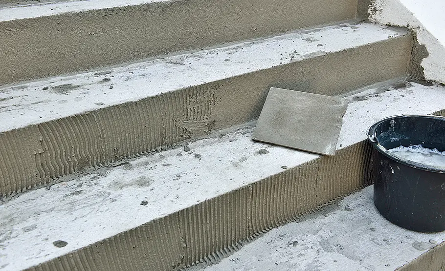 Außentreppe fliesen