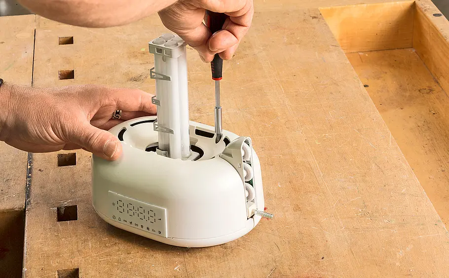 Tageslichtleuchte reparieren