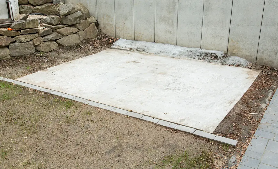 Gartenhaus mit Flachdach selbst bauen