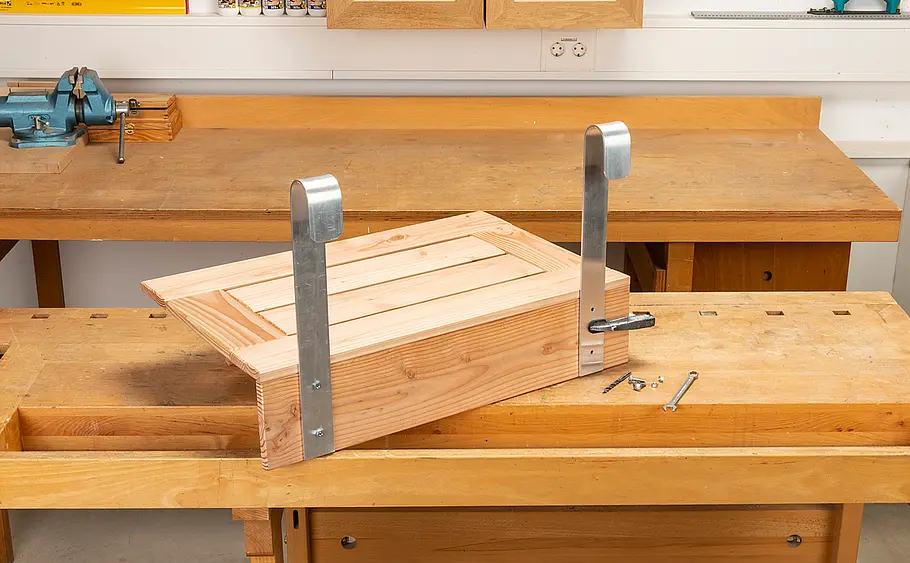 Klapptisch für Balkongeländer bauen