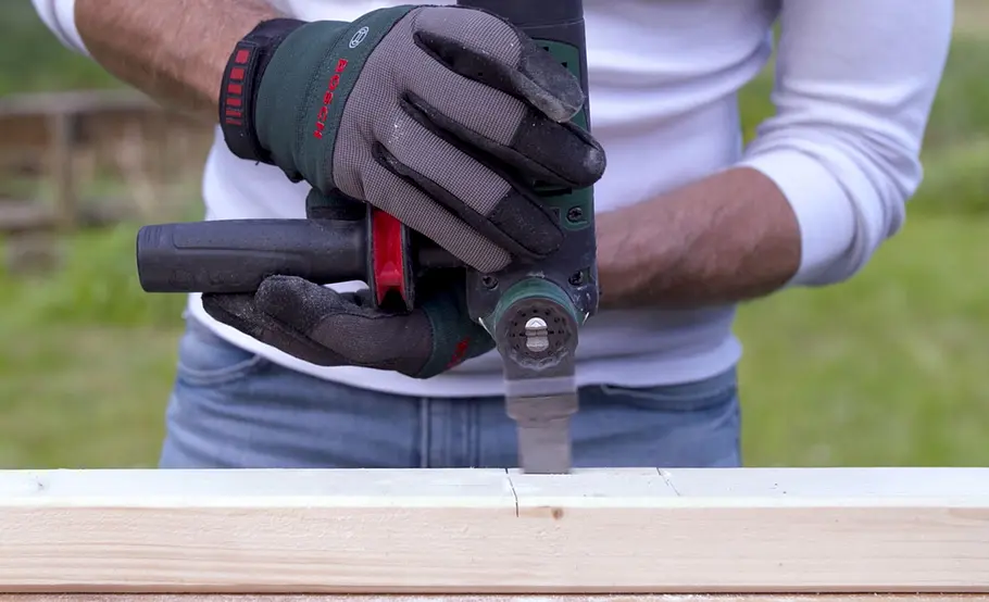 Ring-Wurfspiel aus Holz bauen