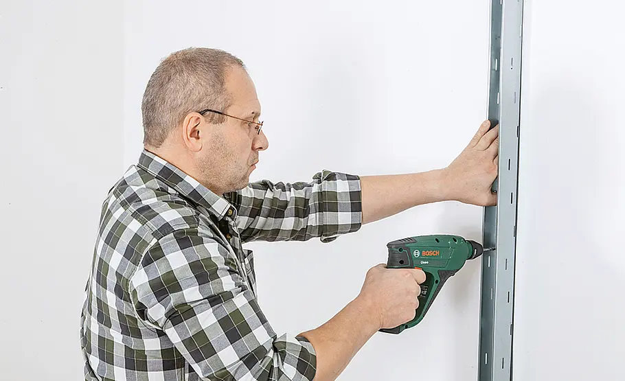 Raumteiler-Trennwand bauen