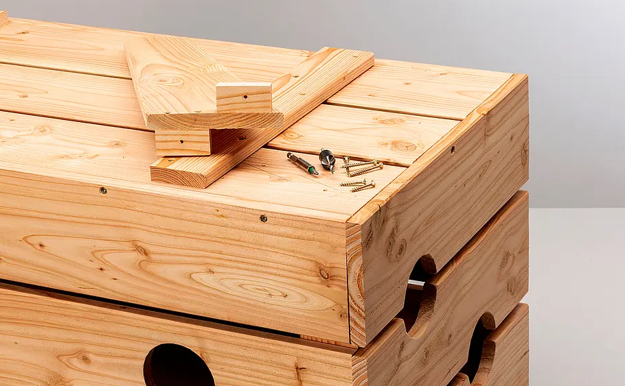 Kleines Hochbeet selber bauen