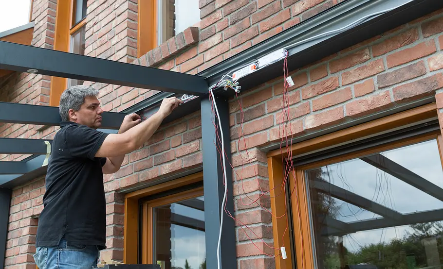 Terrassenüberdachung aus Alu und Glas bauen