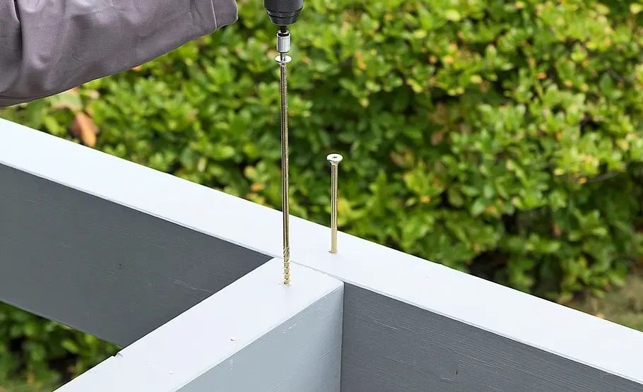 Hochterrasse aus Holz – Unterkonstruktion