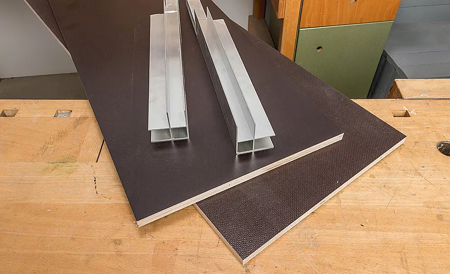 Bordwanderhöhung für Stema-Anhänger bauen