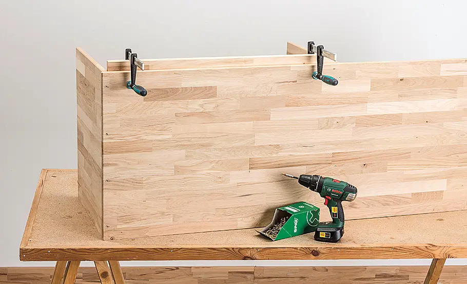 Treppenschrank bauen