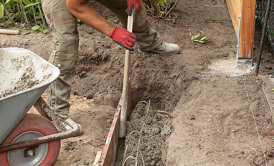 Streifenfundament