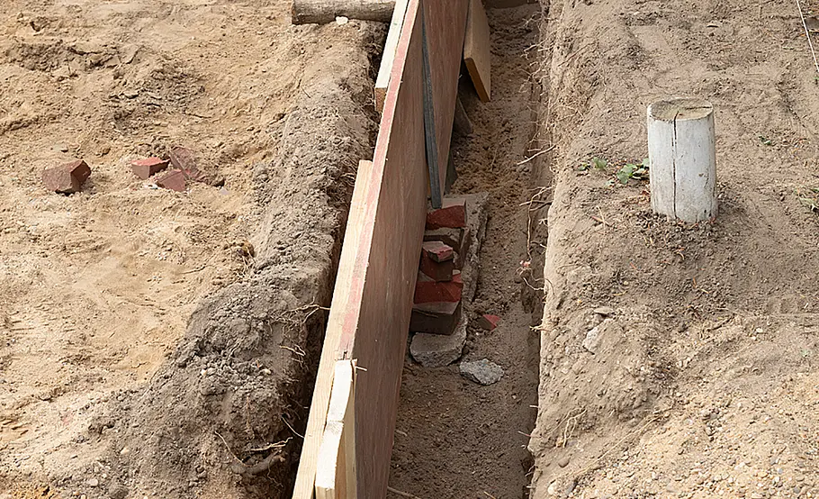 Streifenfundament