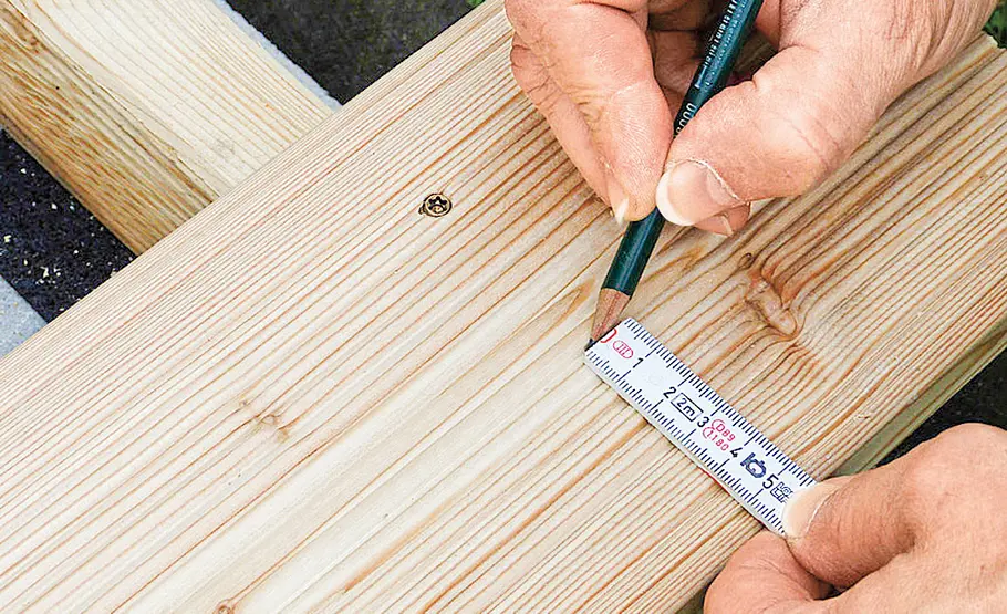 Kleines Sonnendeck selber bauen