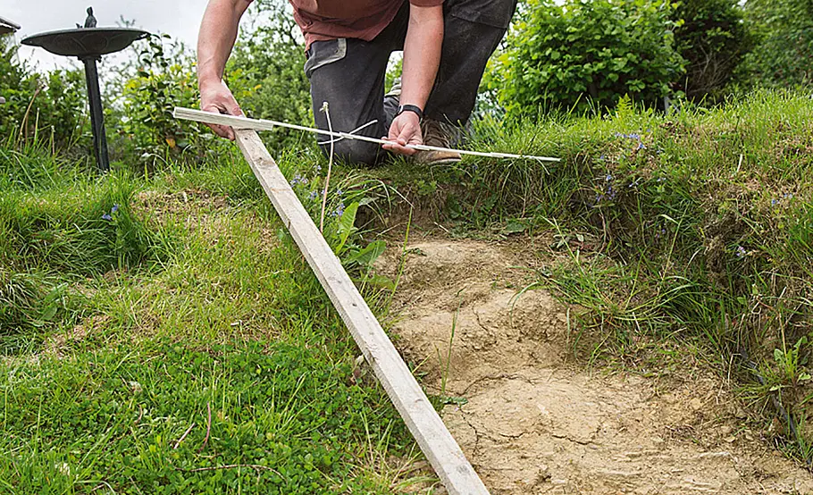 Anleitung: Blockstufen setzen