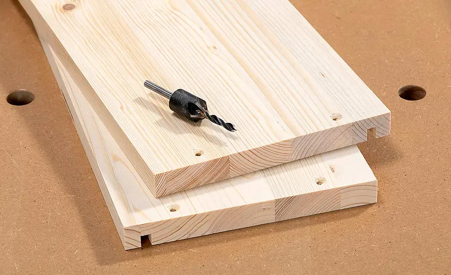 Schrank für unter die Treppe bauen