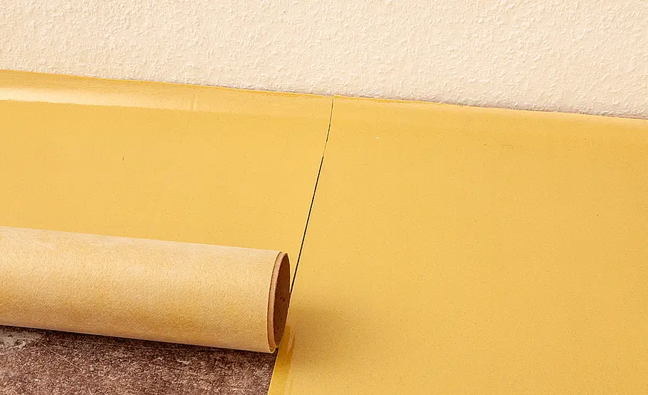 Laminatboden verlegen: Dämmunterlage