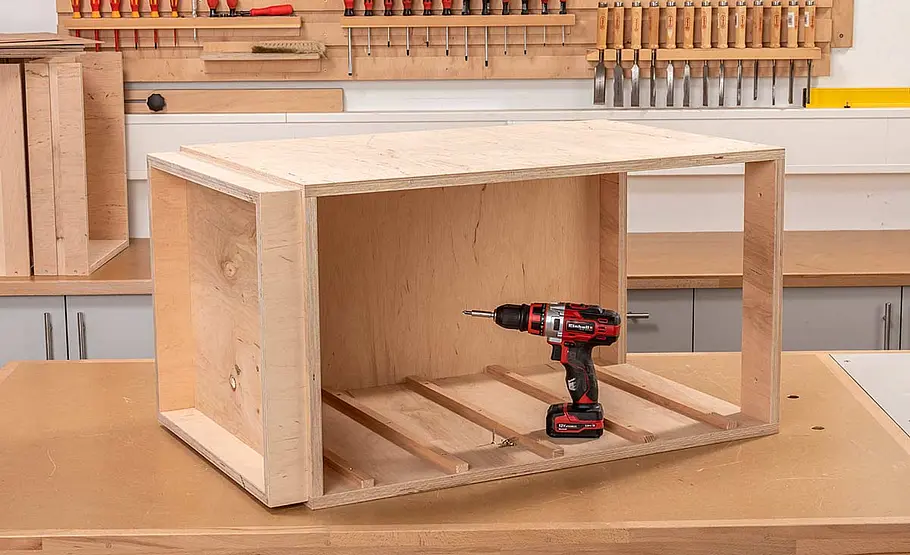 Kompakte Werkbank selbst bauen
