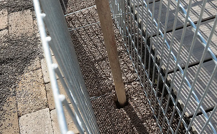 Bank aus Gabionen selbst bauen