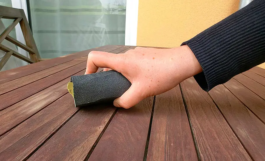 Holzöl richtig auftragen