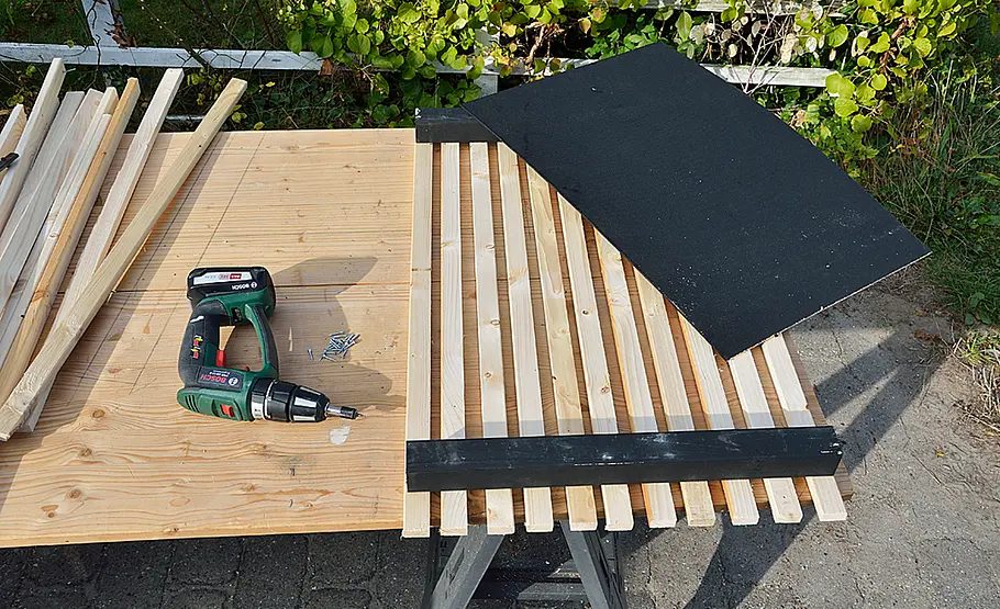 Mobile Gartenspüle bauen