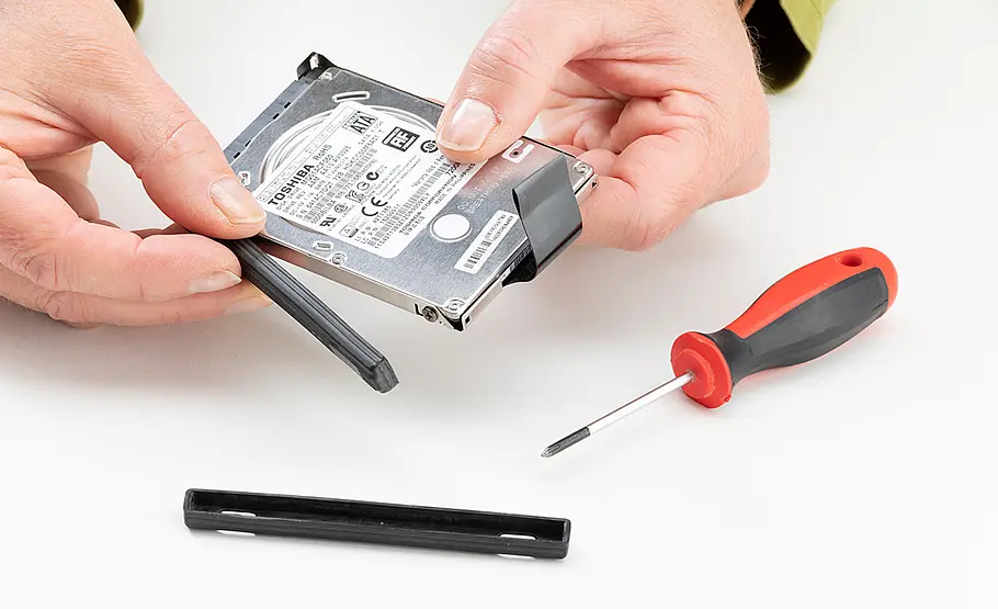 SSD-Platte statt Laptop Festplatte