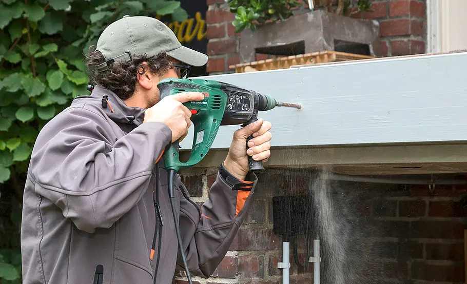 Hochterrasse aus Holz – Unterkonstruktion