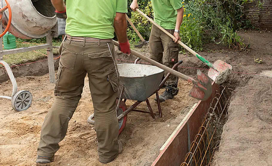 Streifenfundament