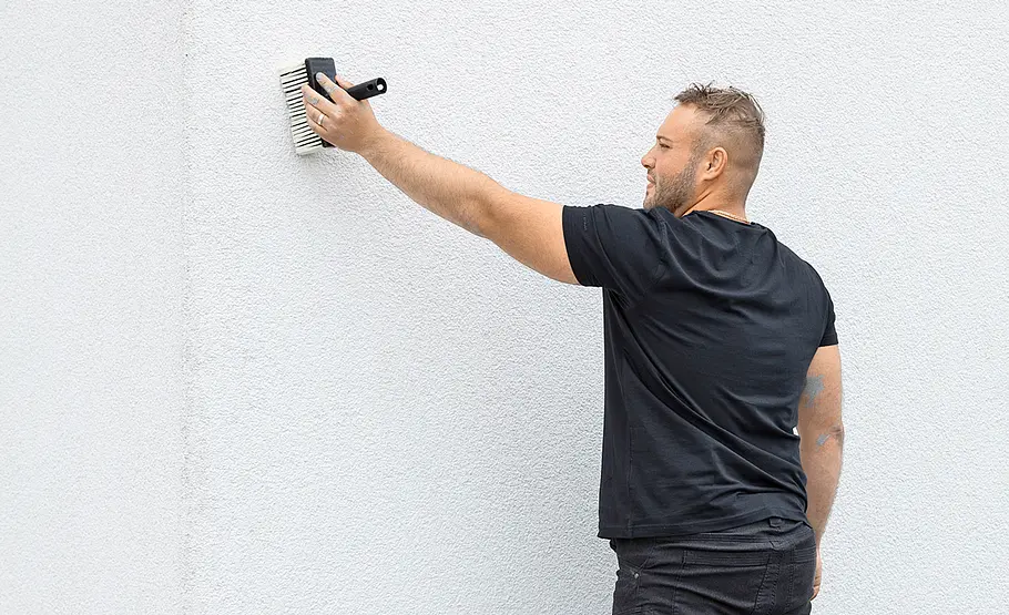 Fassadenanstrich selber machen