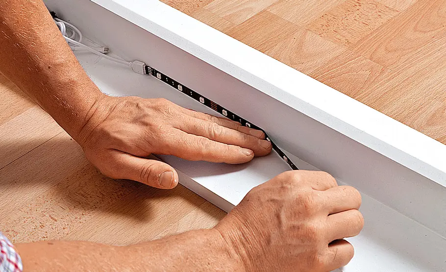 TV-Wand selber bauen