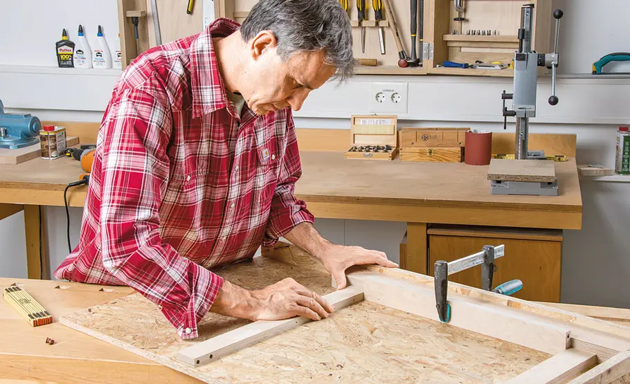 Wandtisch zum Klappen selber bauen