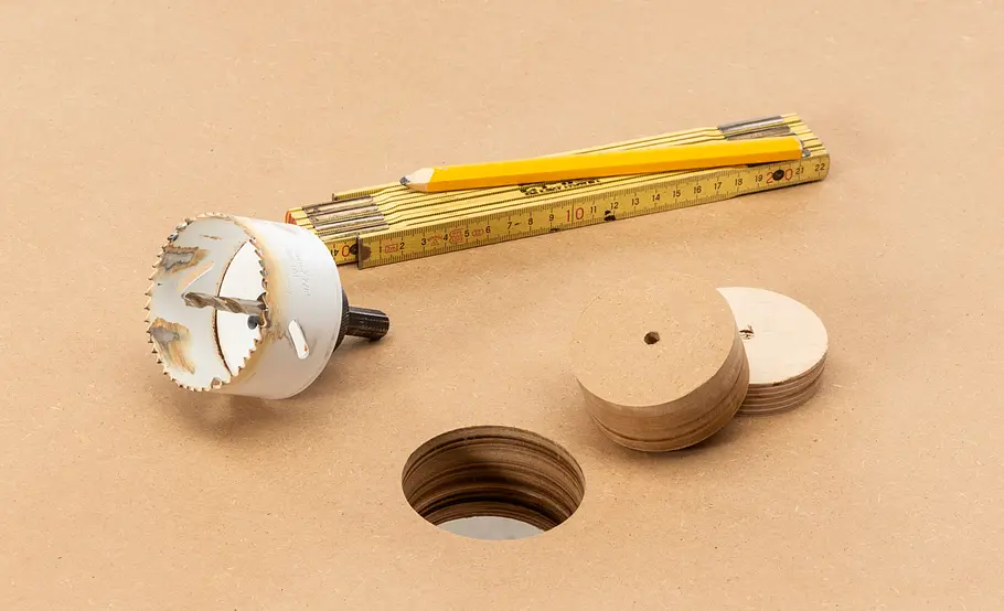 Werkstattschrank mit Maschinenrondell bauen