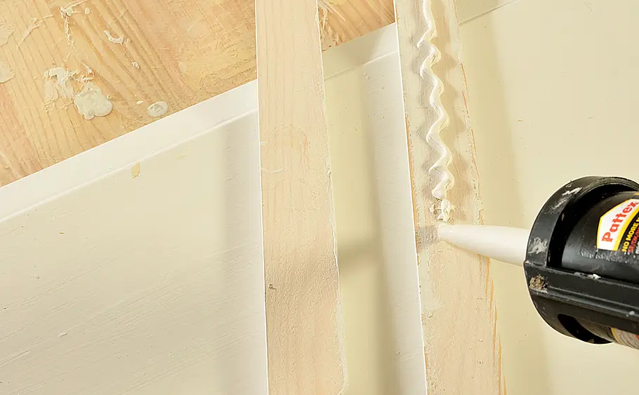Türe mit Glaseinsatz bauen