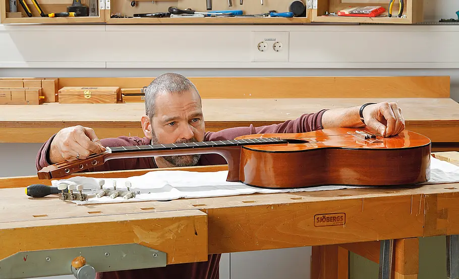 Gitarre reparieren