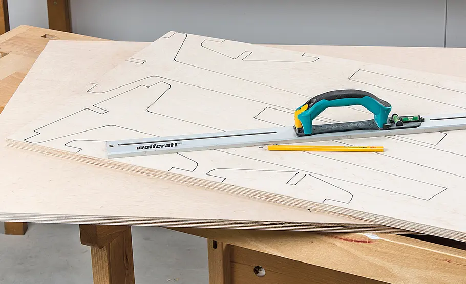 Esstisch zum Stecken selber bauen