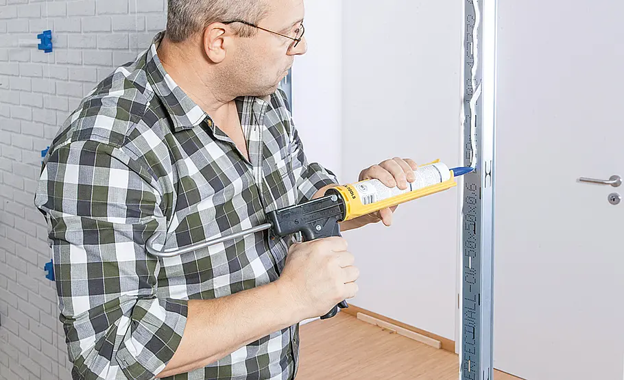 Raumteiler-Trennwand bauen