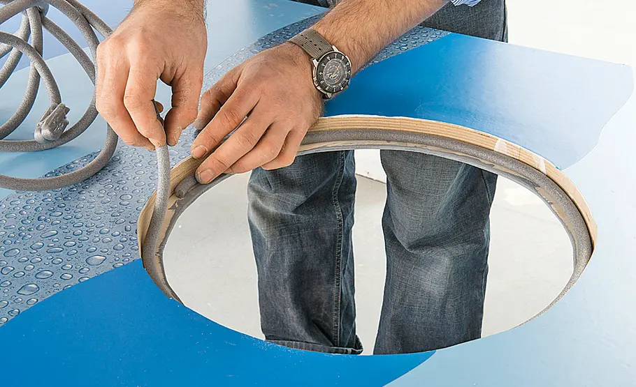 Schwingtür selber bauen