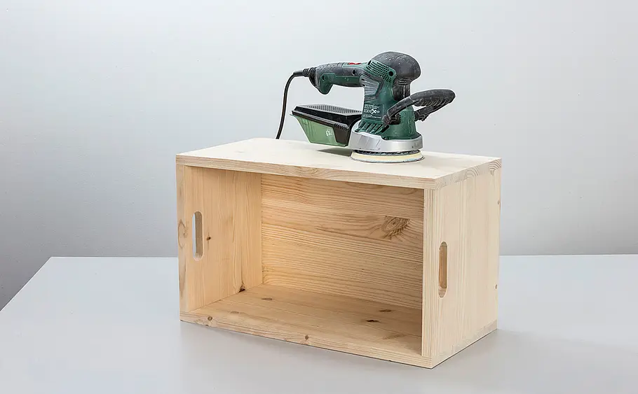 Holzkiste zum Stapeln selber bauen
