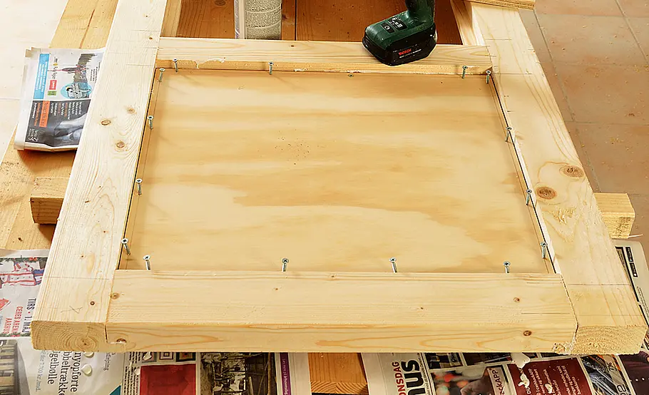Haustür aus Holz bauen