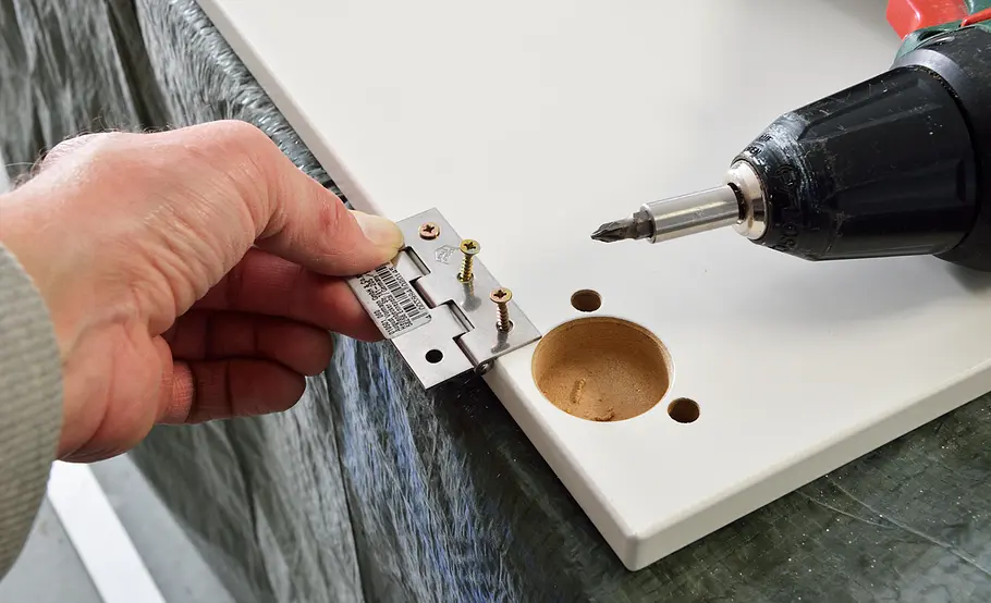 Flur-Eckschrank selber bauen