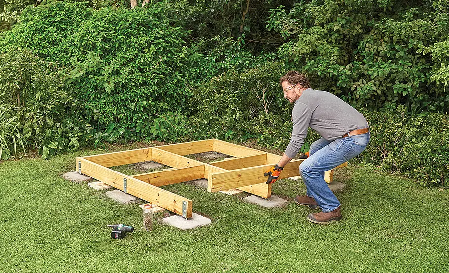 Gartenhaus aus Holz bauen