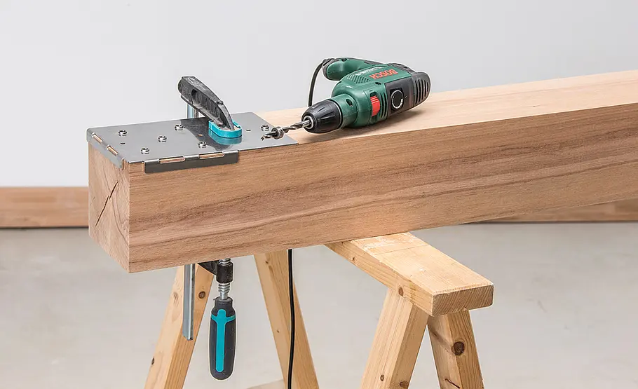 Balkenbett selber bauen